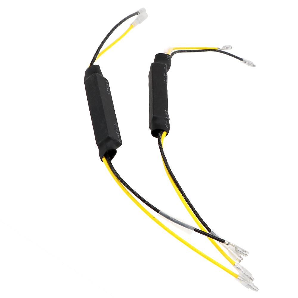 Quality Durable 2PCS Motorcycle LED Turn Signal Indicator Decoder Flasher Light Fault Elimination Decoding Load Resistor - Image 4