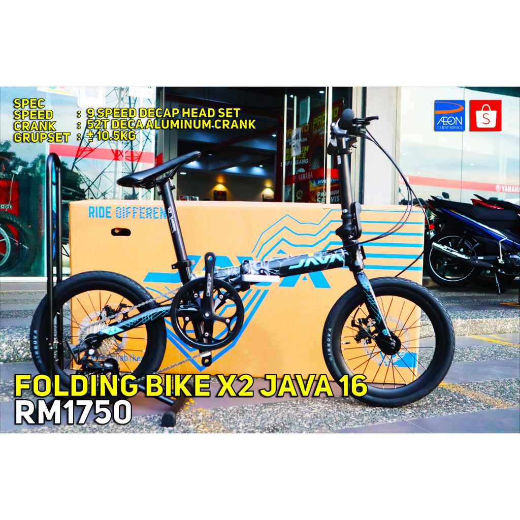 java folding bike 2019