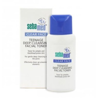 sebamed teenage deep cleansing facial toner