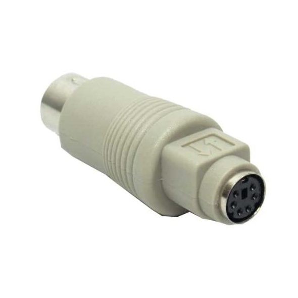 AT XT Keyboard 5 Pin Din Male to PS/2 Mini Din 6 Pin Female Din5 PS2 ...
