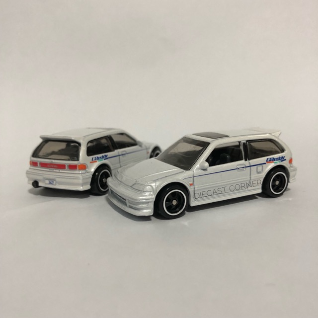 Hot wheels 90 honda civic ef hot sale treasure hunt