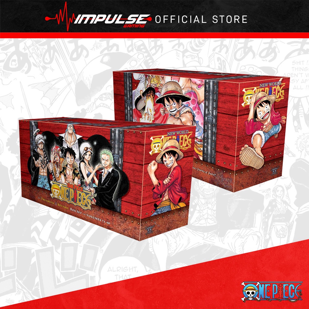 [PREORDER] Manga Comic Book One Piece Box Set 4: Dressrosa to Reverie