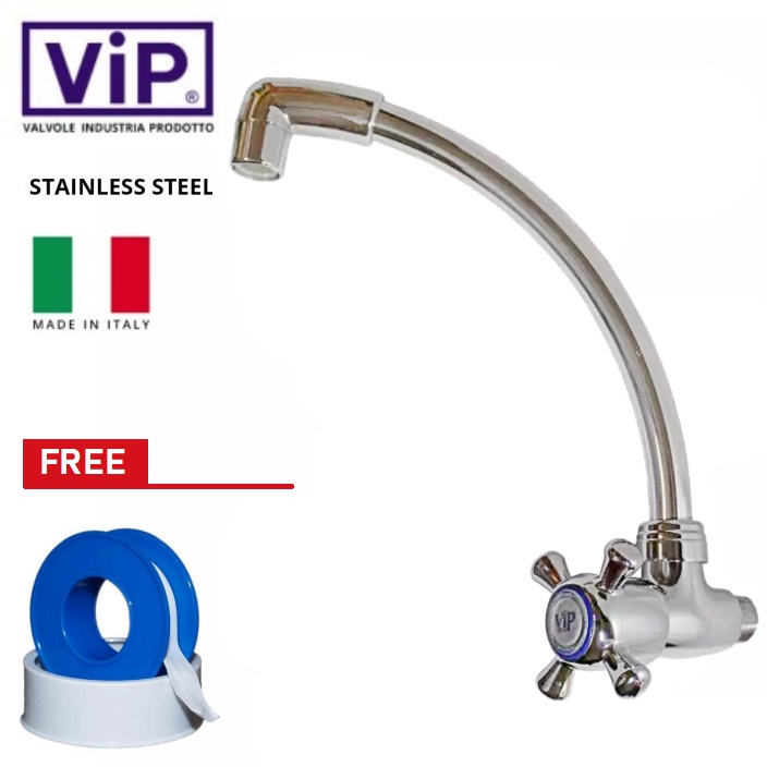 VIP 3000CR Wall Mounted Kitchen Sink Water Tap Faucet