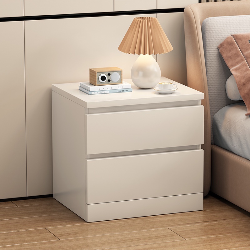 IKITO 40Cm Wooden Bedroom Bedside Table Bedside Meja Sisi