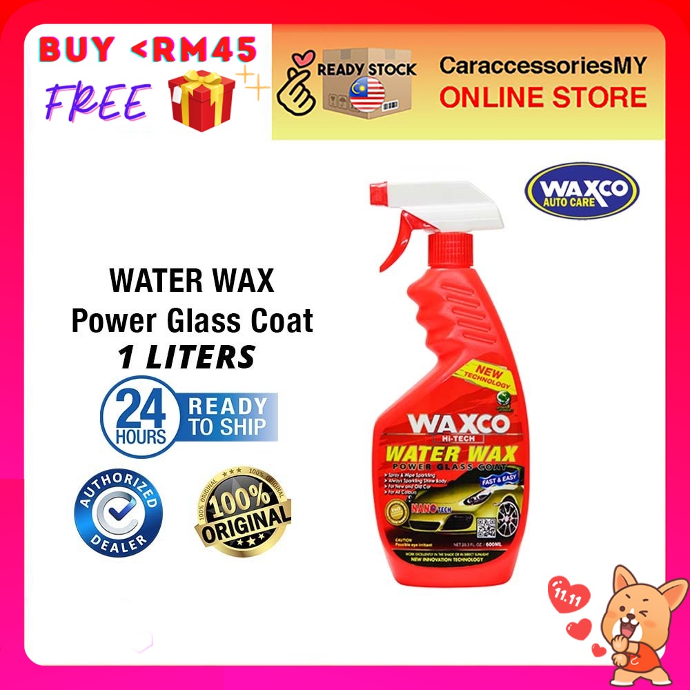 Buy Waxco Hi Tech Water Wax Power Glass Coat Car Wax Spray Nanotech Seetracker Malaysia