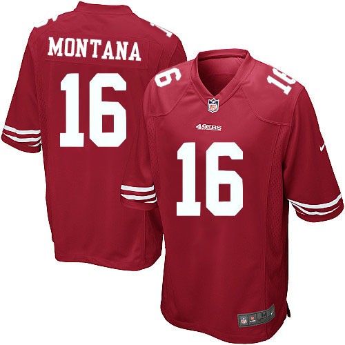 black and red joe montana jersey