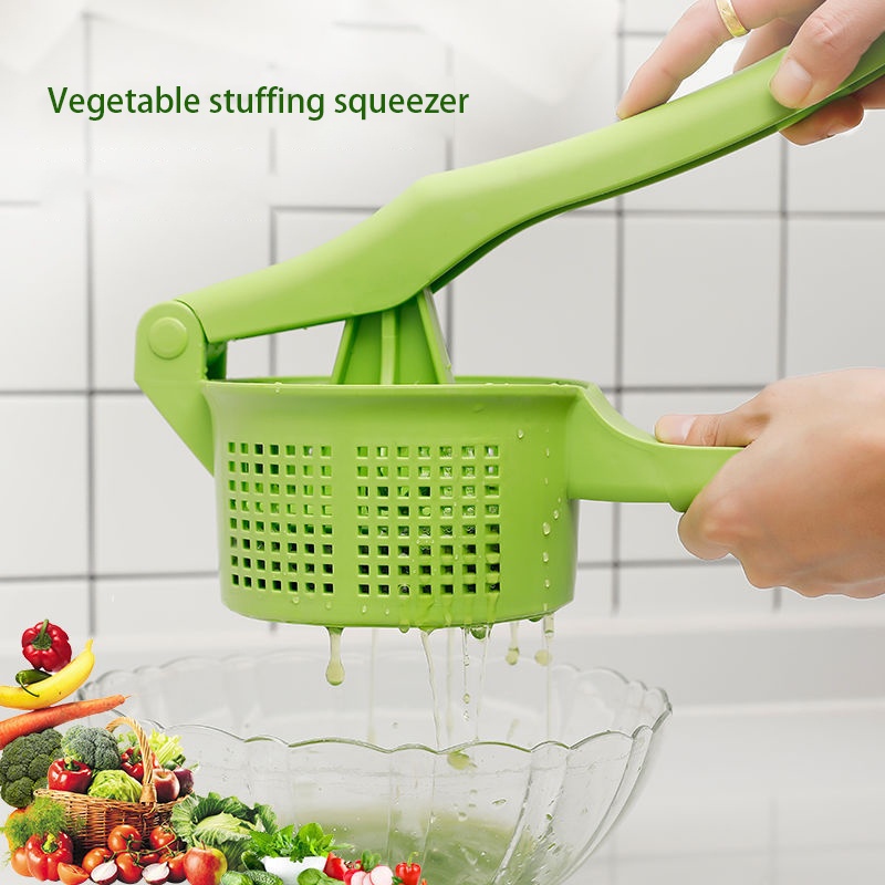 2023Hand Press Vegetable Squeezer Dumpling Stuffing Dehydrator Kitchen Accessories