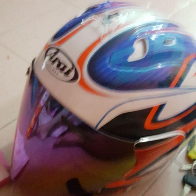 Promosi!! ARAI SZ RAM 3 RED FLOWER Open Face Helmet ...