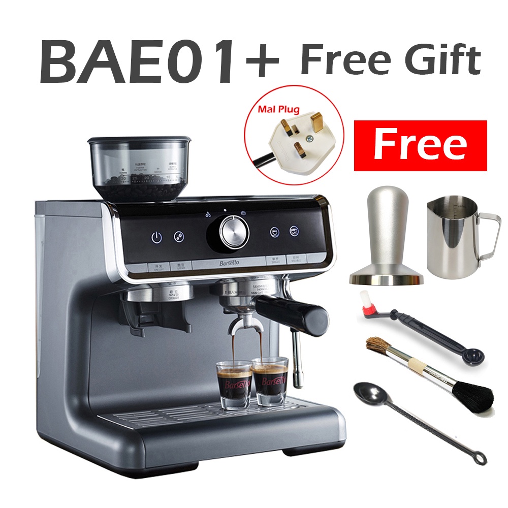 Barsetto Espresso Machine, Barsetto espresso machine with build in