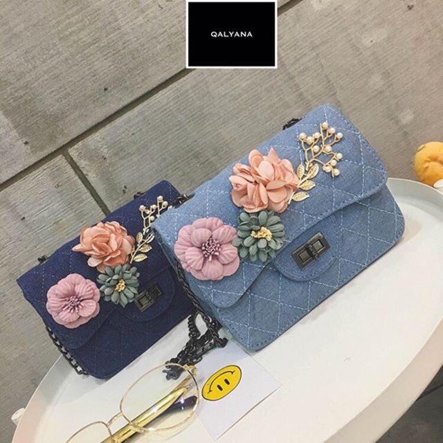 flower sling bag