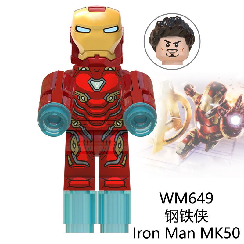 lego iron man mk50