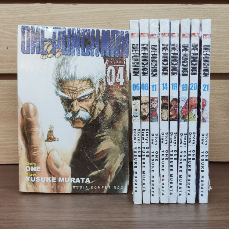 Comics One Punch Man Vol 1 2 4 6 8 11 14 18 23 Shopee Malaysia