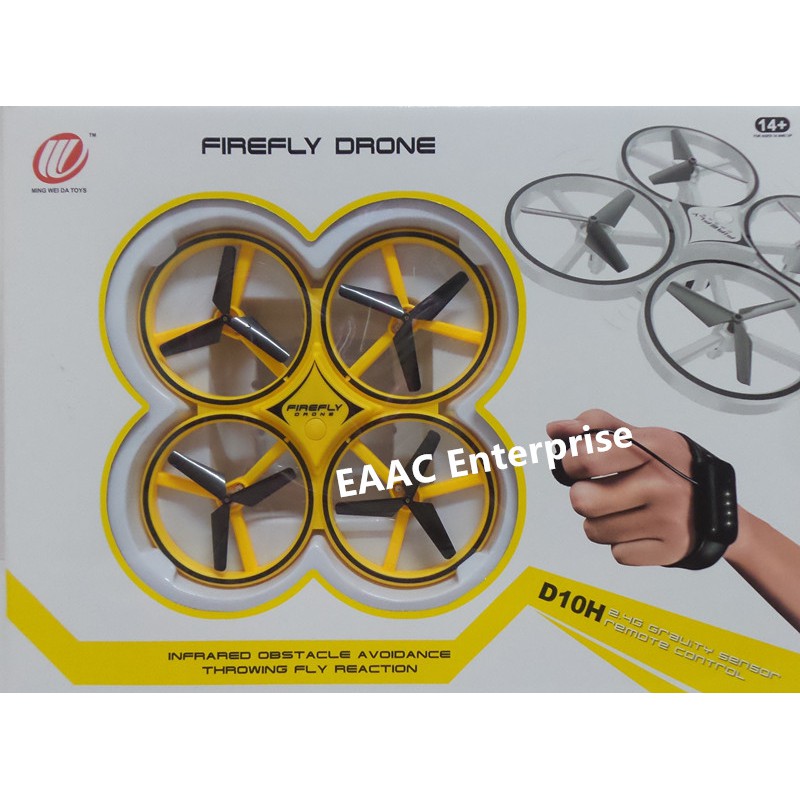 hand control rc drone