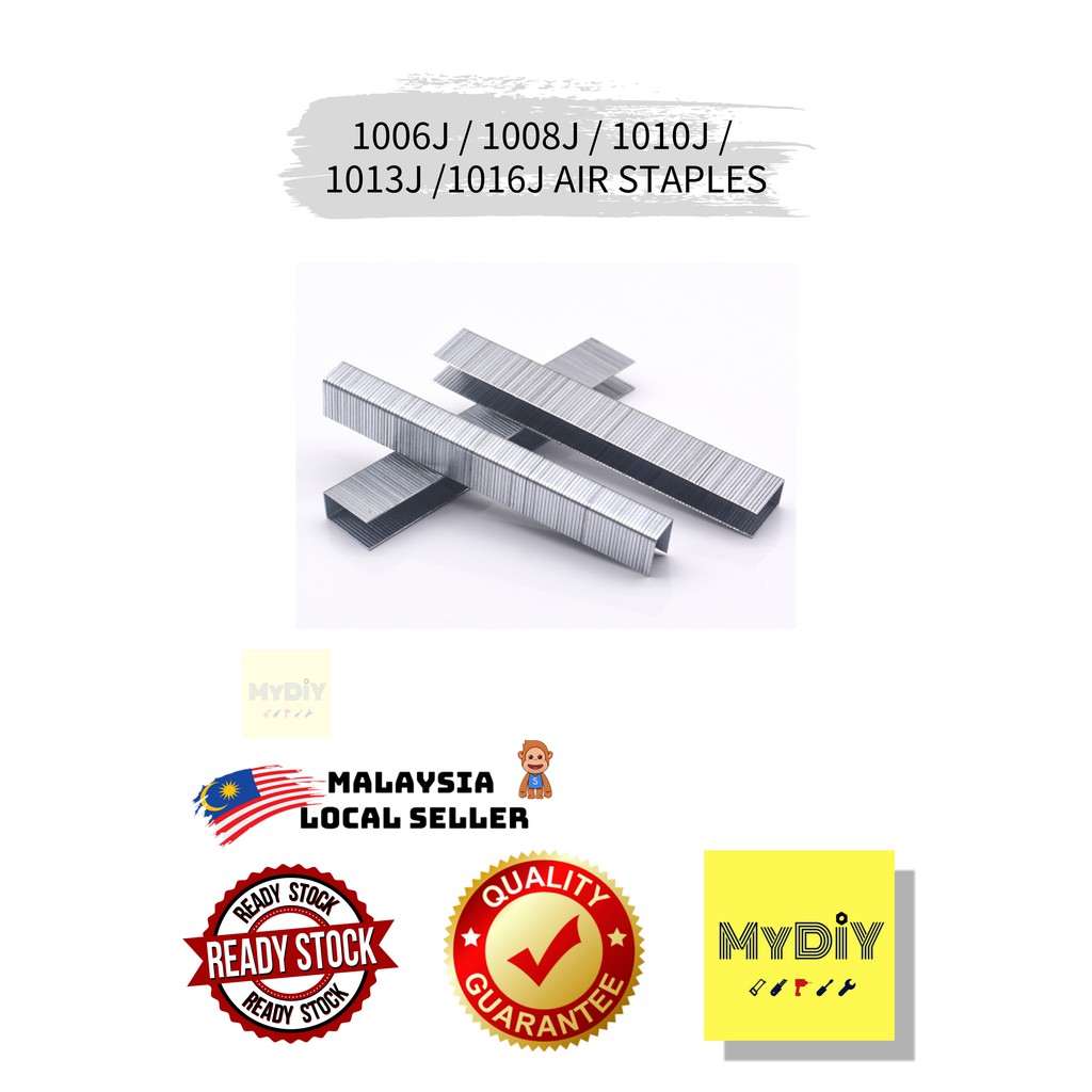 Harga Kilang -MDS Air Nail Refill Air Gun Nail 1008J 1010J 1013J 1016J 1019J Pneumatic Ubat paku tembak angin (2500pcs)