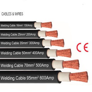 *Price Per Meter* Starweld 400Amp / 500Amp Heavy Duty Welding Cable 100 ...