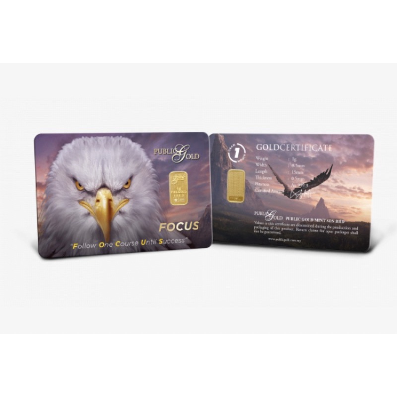 [New Launch] Public Gold Bullion Bar PG 1g (Au 999.9) 24k -&hellip;