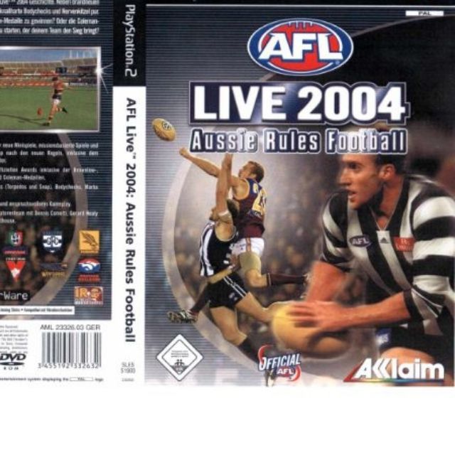 PS2 Games AFL Live 2004 Aussie Rules Football