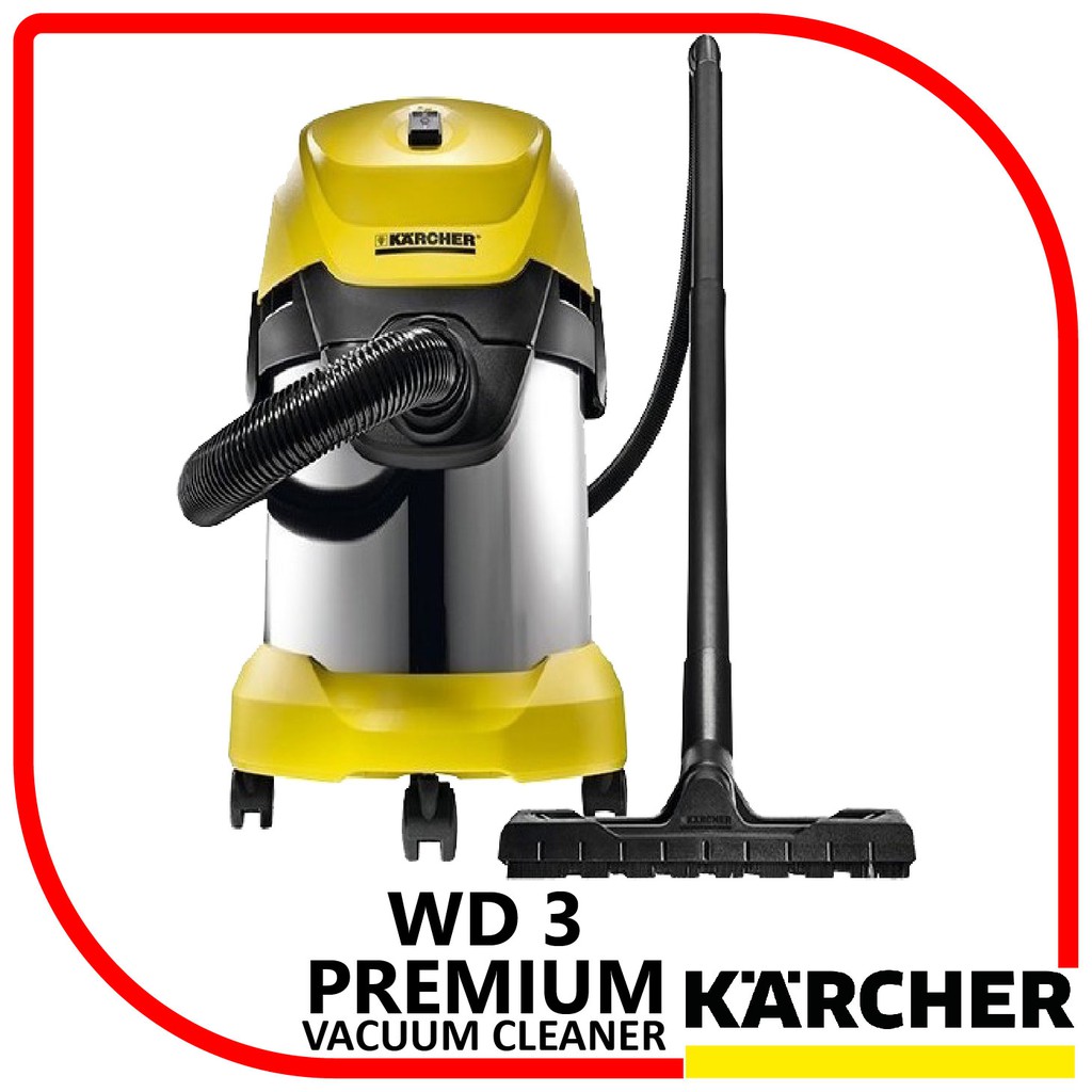 KARCHER WET & DRY VACUUM CLEANER WD3 PREMIUM | Shopee Malaysia