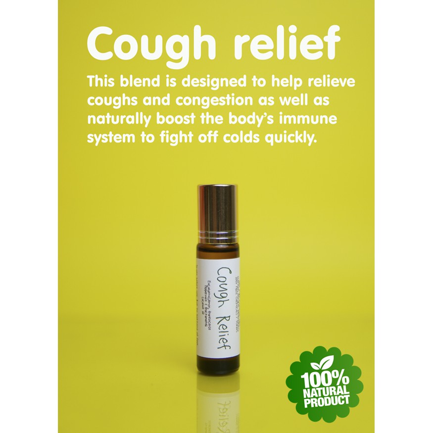 Cough relief 100 Pure Therapeutic Essential Oil Blend for Asthma