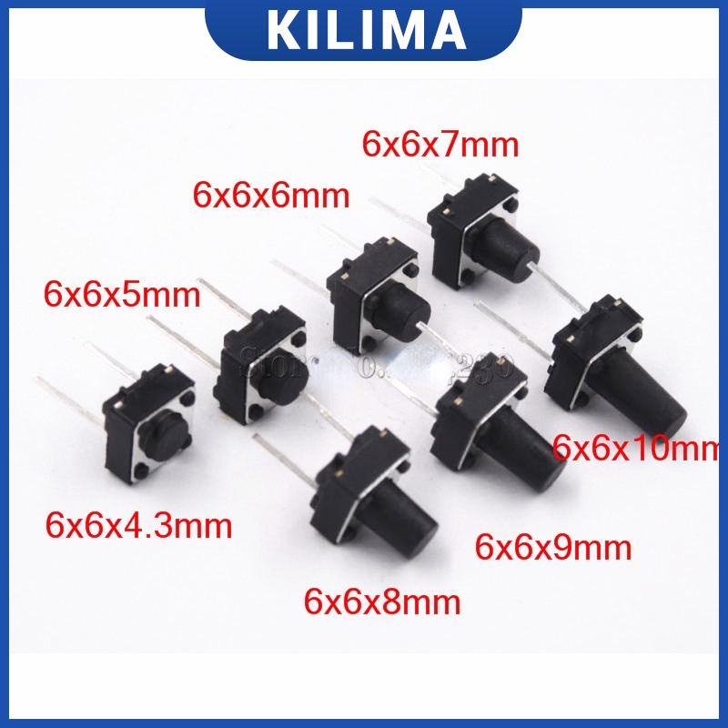 Custom Smd Momentary Tact Tactile Push Button Switch 5p Pcb Fritzing