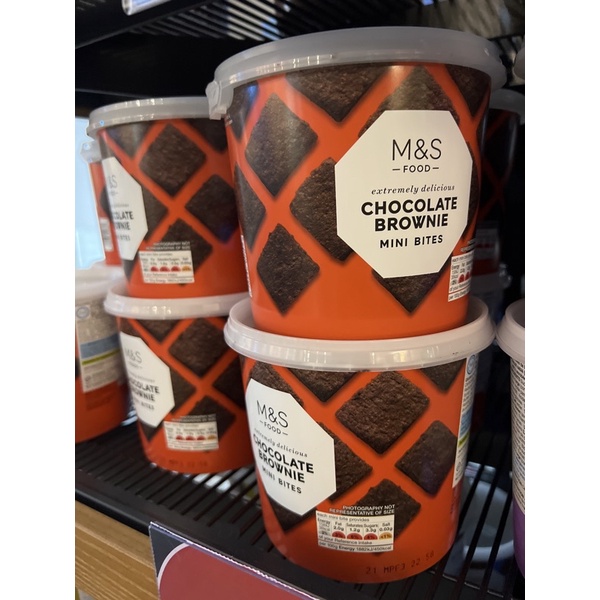 MARK SPENCER MINI BITE BROWNIES sedap Shopee Malaysia