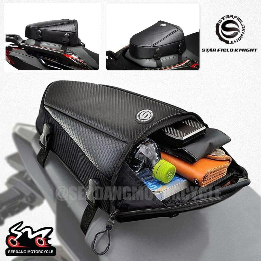 Star Field Knight SKB359 Motorcycle Rear Seat Bag Top Case Tail Bag Motor Belakang Ekor Beg Tempat Duduk SFK 后座包 星空骑士