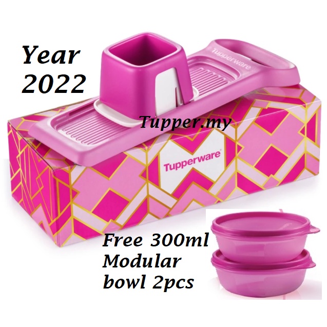 * Ready Stock *Free 2 modular bowl*Tupperware Speedy Mando Garlic