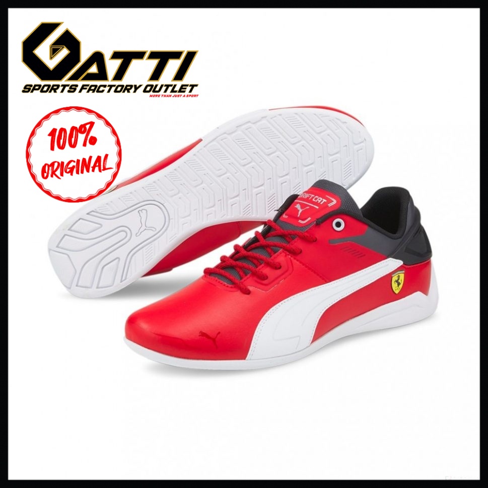 PUMA Ferrari Drift Cat Delta Rosso Corsa-Puma Motorsports Shoe 30686405 ...
