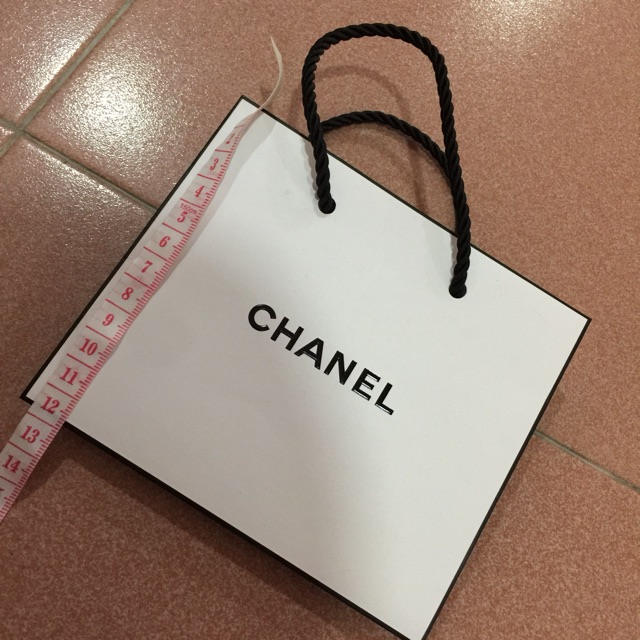 Chanel Paper Bag Small Big Shopee Malaysia