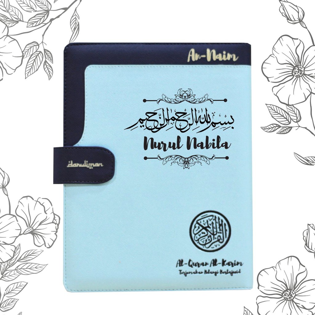 QURAN NAIM ENGRAVING + TAGGING + TAJWID BERWARNA (Saiz B5)