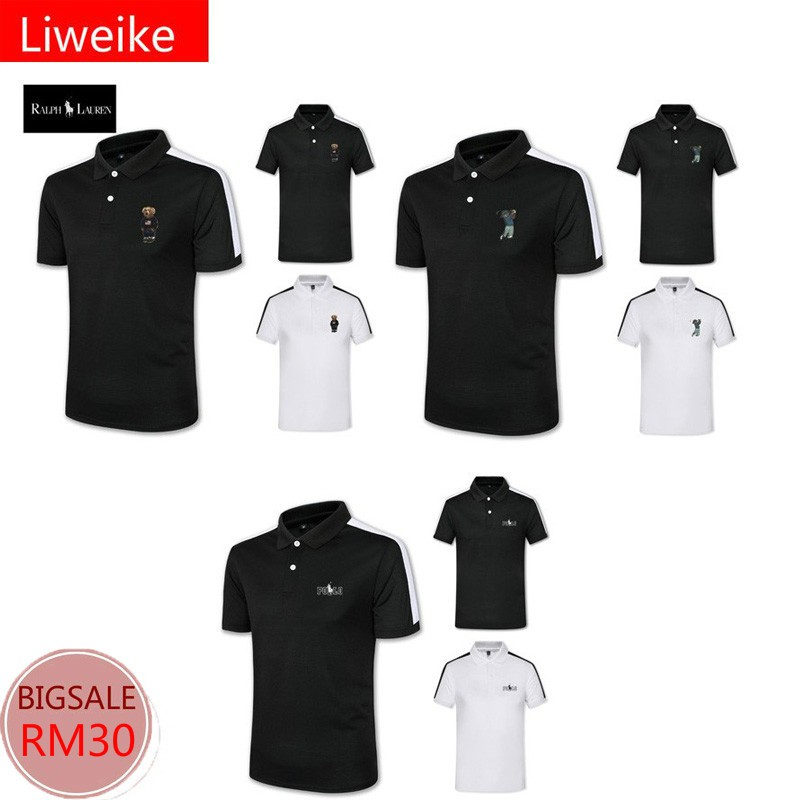 boys black ralph lauren shirt