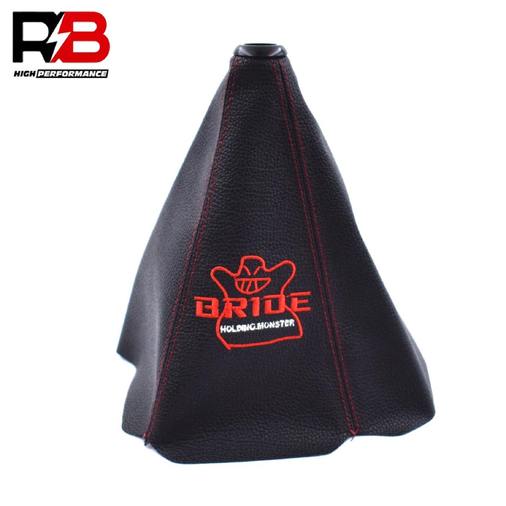PVC Shift Lever Knob Boot Cover Shift Knob Collars for OMP Mugen Nismo
