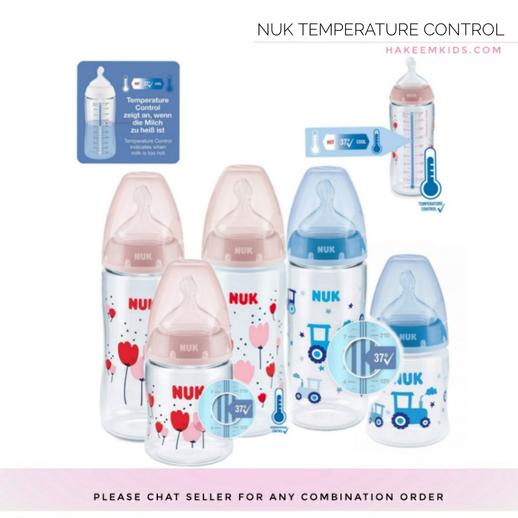 nuk temperature bottles