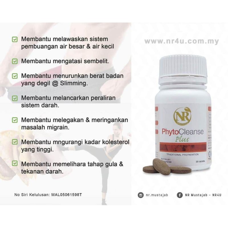 Nona Roguy Phytonatal Phyto Cleanse Plus Set Kurus Nr Shopee Malaysia