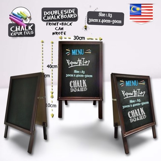 A3 (30cm*40cm~50cm) Vintage MENU CHALKBOARD Rough Kasar Blackboard ...