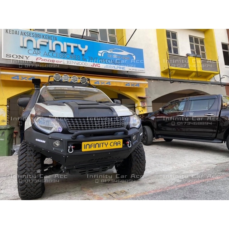 Mitsubishi Triton 20152018 Eagle F19 Front Bull bar Bumper Thailand