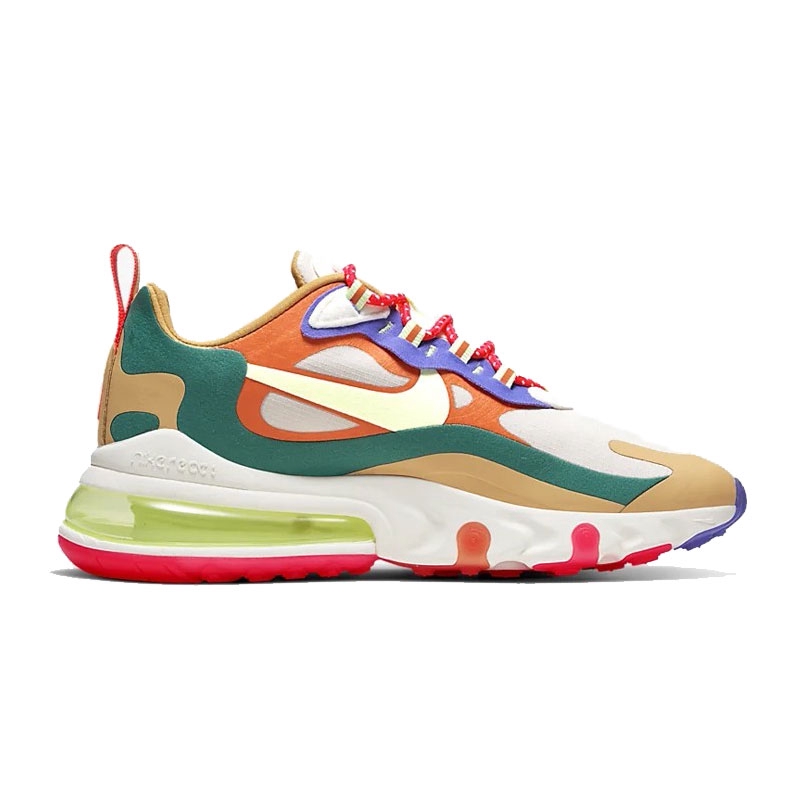 Nike Women S Shoes Air Max 270 React Student Campus Couple Casual Sneakers Cq4805 Shopee Malaysia