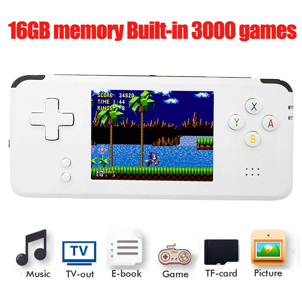 Portable Handheld Game Console Retro Game Console 16gb 3000 - hot roblox sildeshow 2