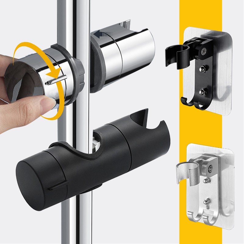 Shower bracket Rail Slide Bathroom Shower Room Adjustable Showerhead