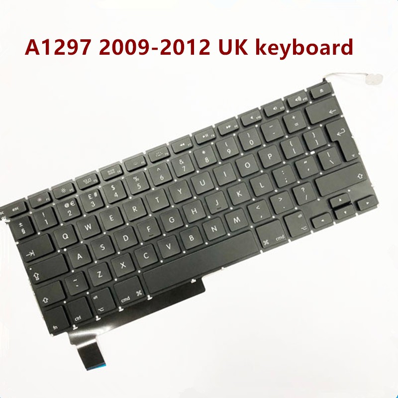 Hruiyl Original Macbook Pro 17 A1297 Replaces Uk Keyboard English Keyboard 09 10 11 12 Shopee Malaysia