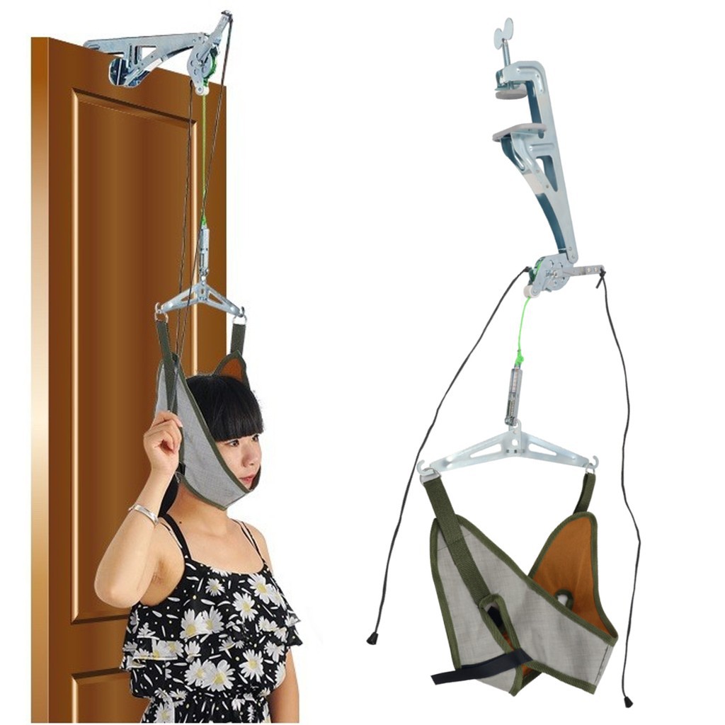 Da Over Door 25kg Max Cervical Traction Set Neck Shoulder Head