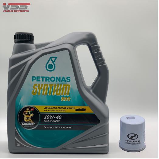 Petronas Syntium 800 10W40 Semi Synthetic SN/CF Engine Oil 