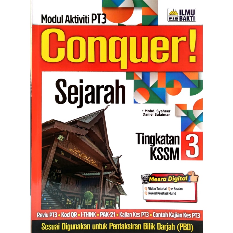 Buku Aktiviti 2022 Conquer Sejarah Modul Aktiviti Pt3 Tingkatan 1 2 3 Kssm Penerbit Ilmu Bakti Shopee Malaysia