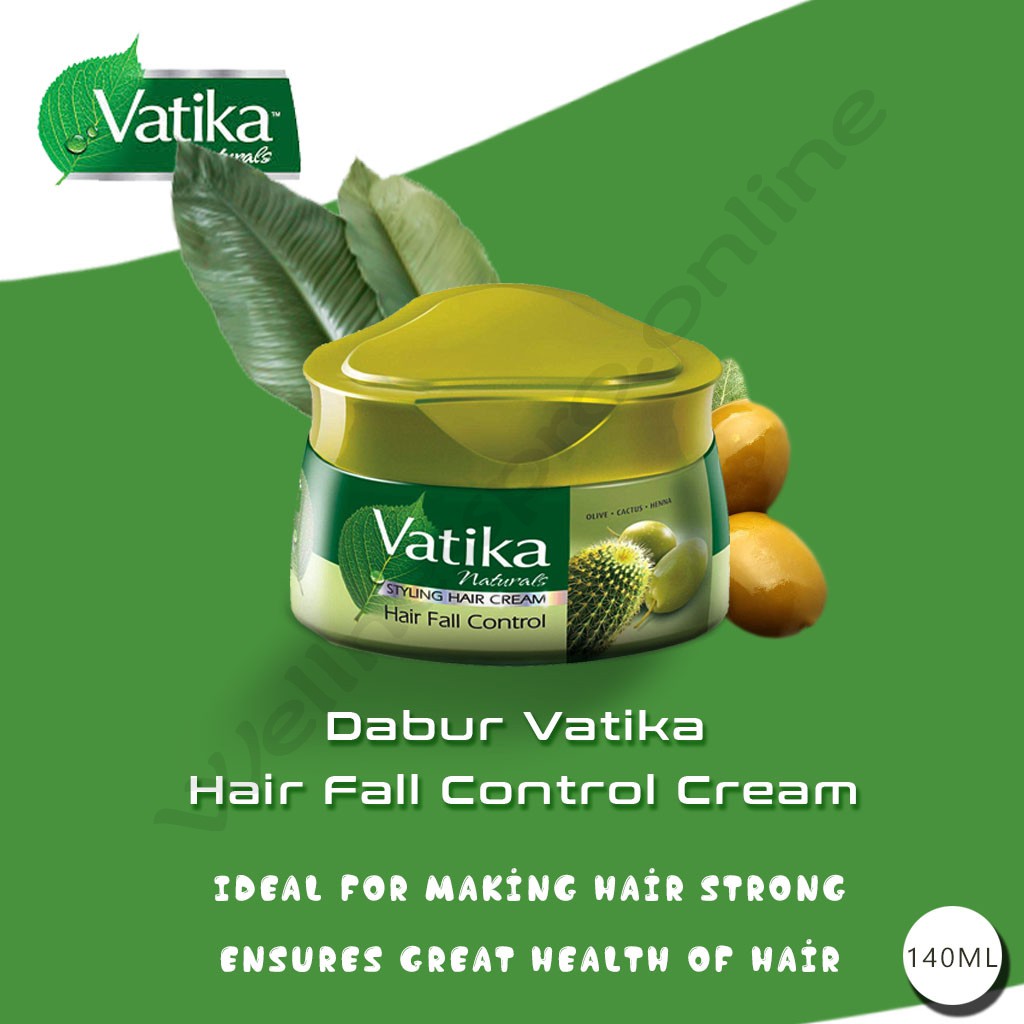 VATIKA Naturals Hair Styling Cream (Hair Fall Control) 140 ml | Shopee  Malaysia