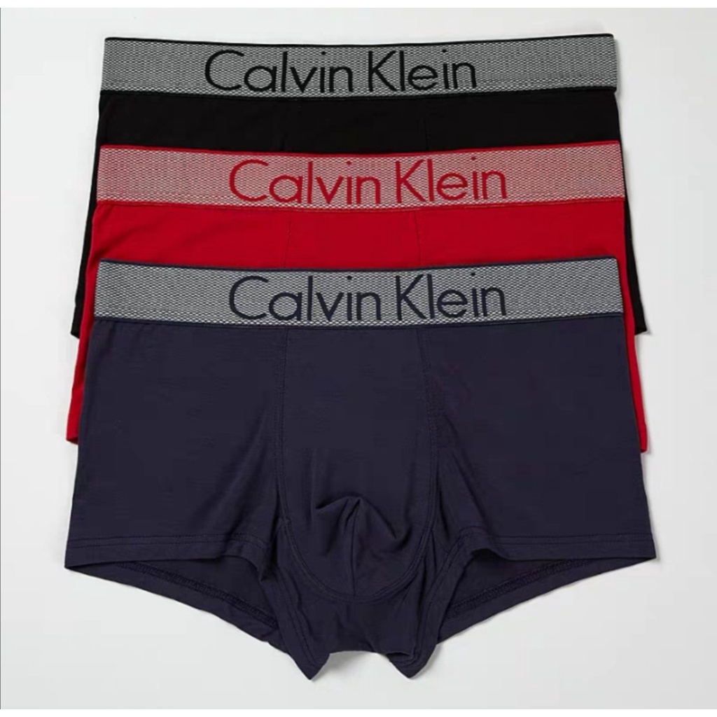 Ready Stock】Calvin Klein Men's underwear Cotton fabric 100% Breathable  Trunks | Shopee Malaysia