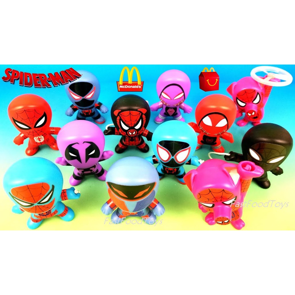 Spiderman 2018 - McDonald's Happy Meal Toys Collection | Shopee Malaysia