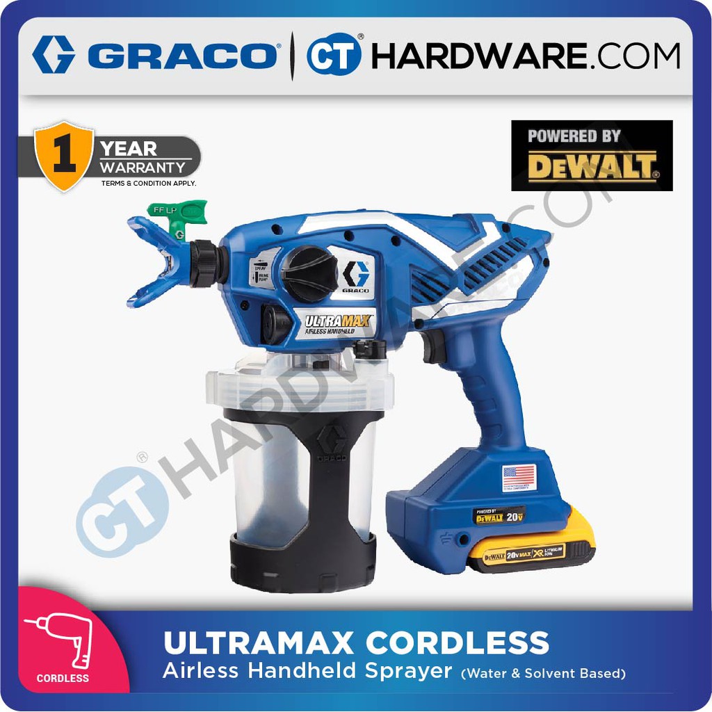 graco handheld cordless sprayer