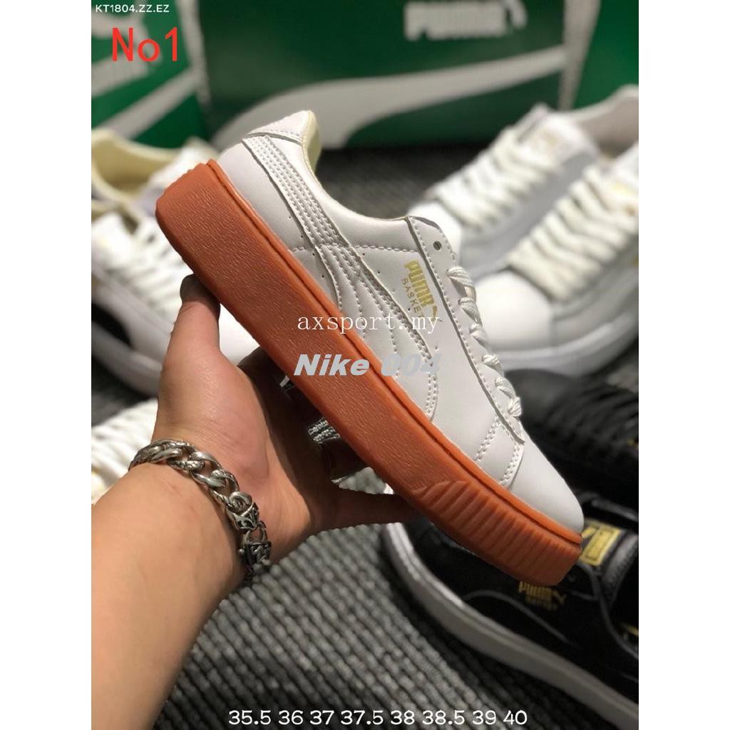 nike suede platform