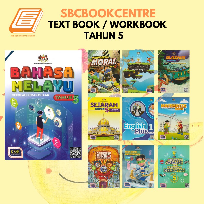 [SBCB]Buku Teks Tahun 5 KSSR / Text Book Year 5 KSSR | Shopee Malaysia