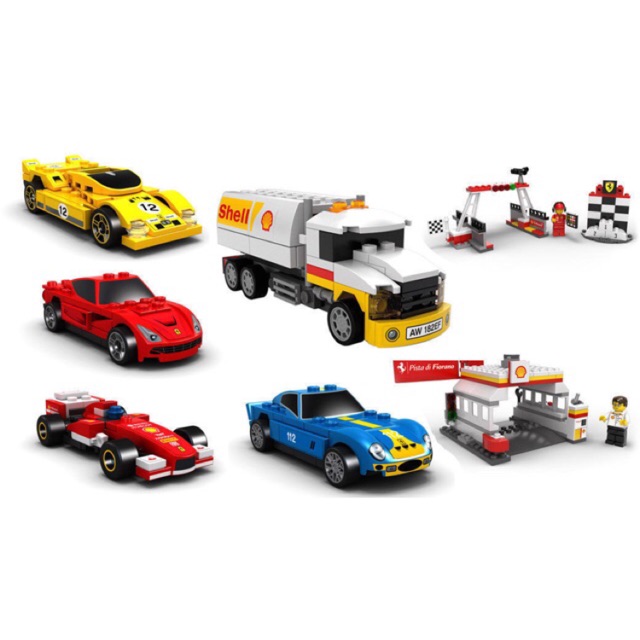 shell lego car